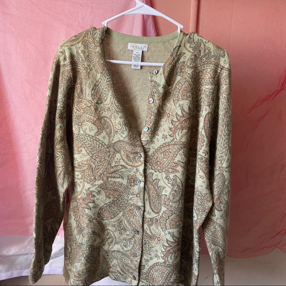 Tweeds lamb and rabbit wool sweater